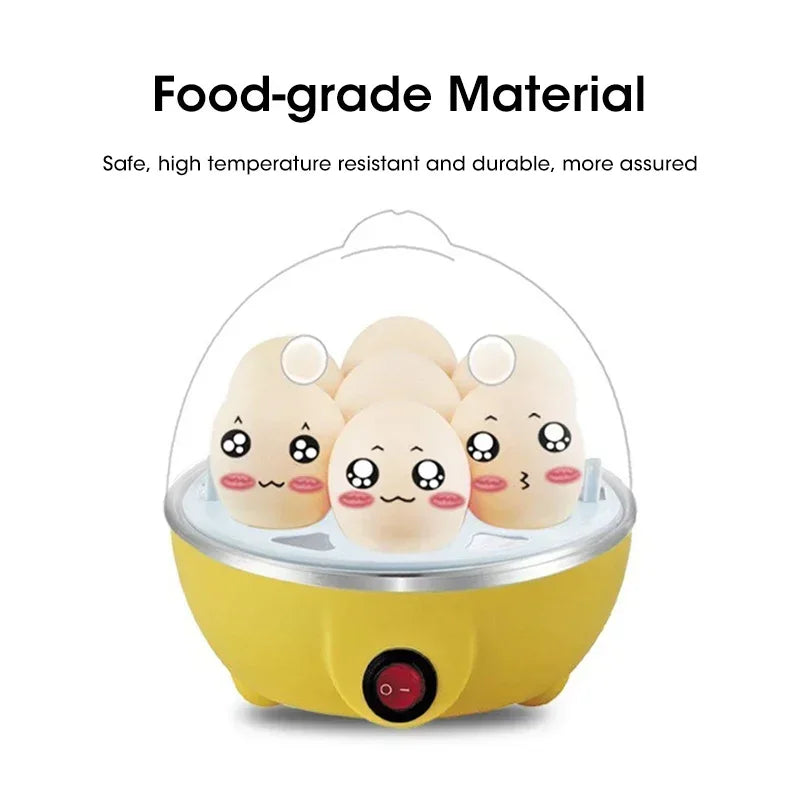Multifunctional Egg Steamer β Single-Layer Electric Egg Cooker for Home & Kitchen