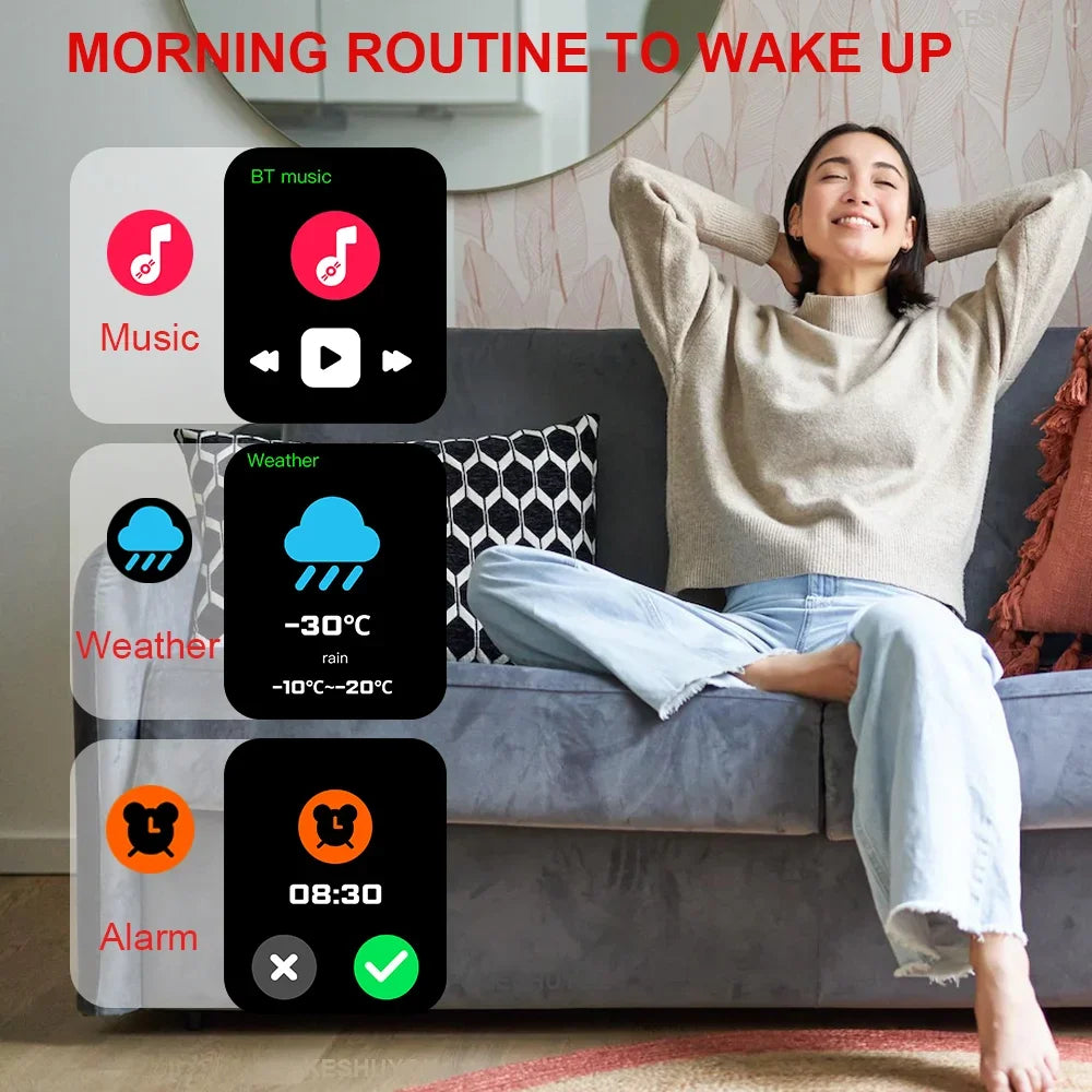 H9 Pro MAX β 2.01β Smartwatch with Bluetooth Call & Fitness Tracking