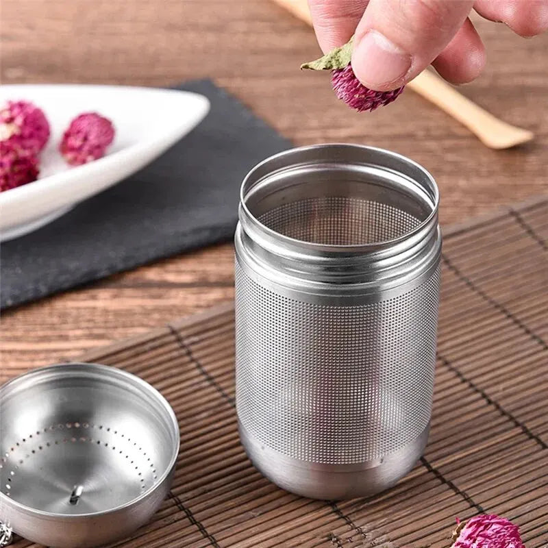 Tea Infuser β Stainless Steel Mesh Ball for Loose Leaves & Spices