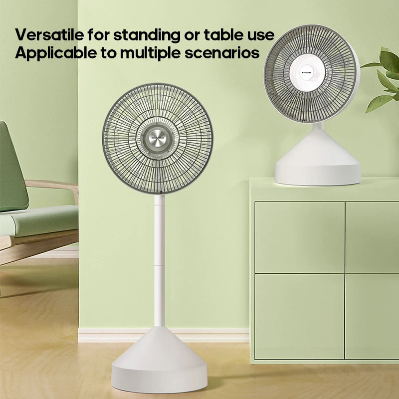 KINSCOTER 220V Floor Air Circulator Fan – Silent 4-Speed Electric Fan with Remote Control