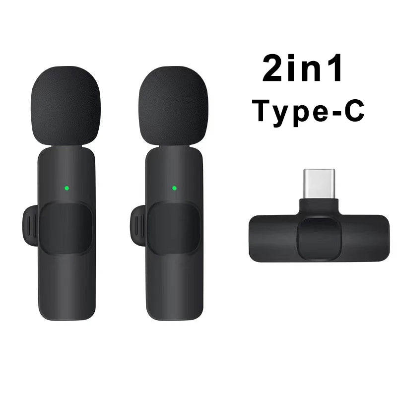 ClipCast Pro β Wireless Mini Lavalier Mic for iPhone & Android