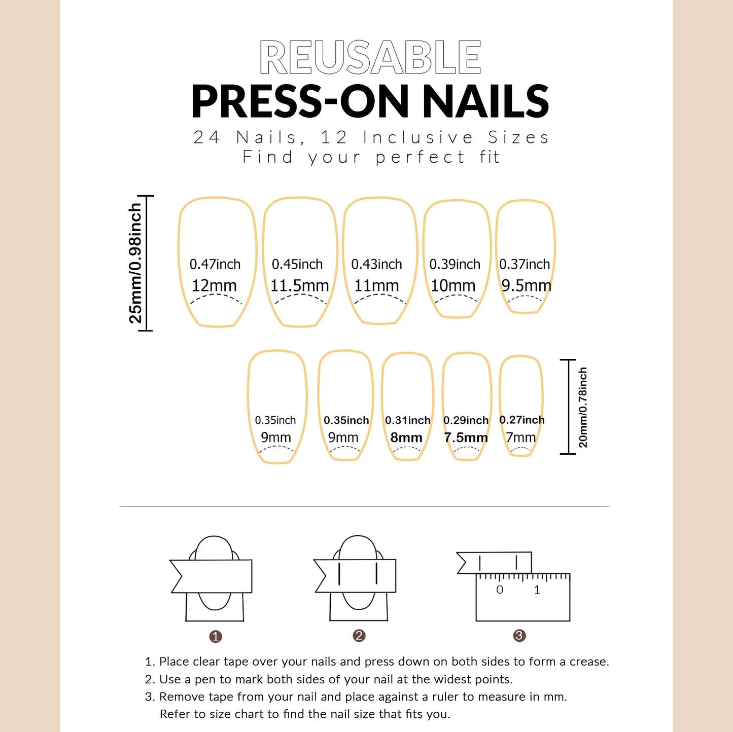 24pcs Long Ballet Fake Nails β Pink & White Bow French Design