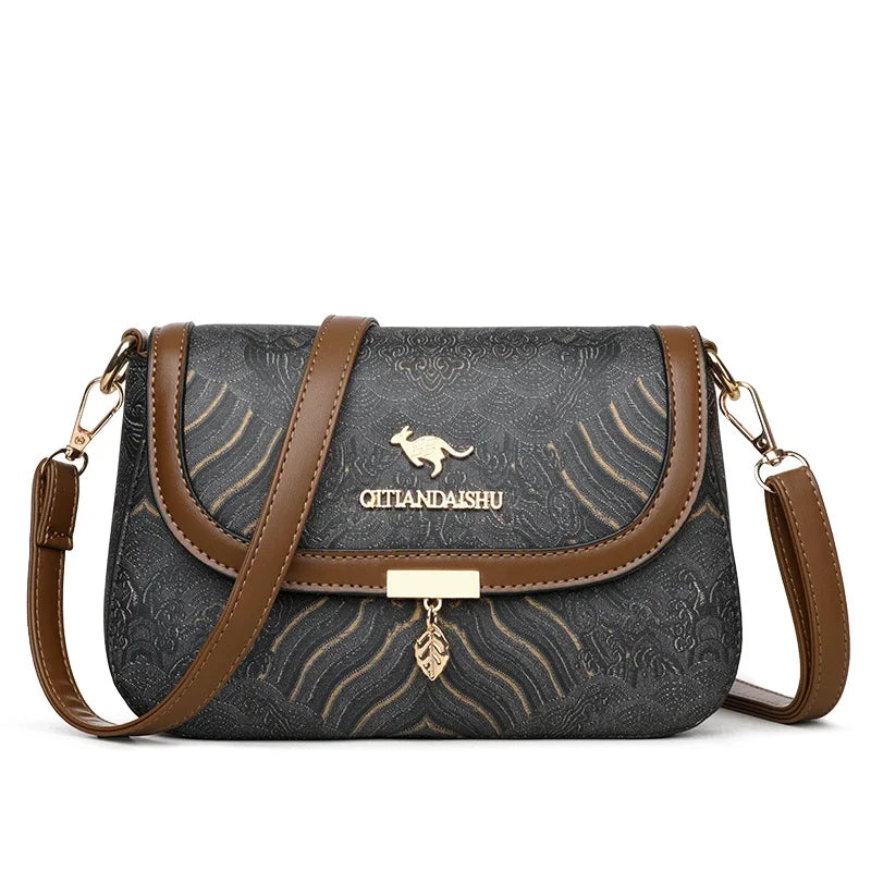EmbroTrend β Luxury Embroidered Soft Leather Crossbody Bag