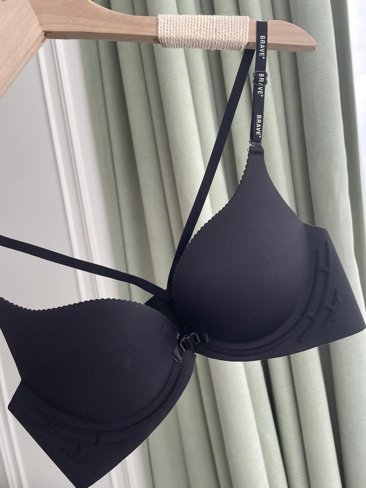YUQI Front-Button Push-Up Bra Set β Slimming & Sexy Back Support