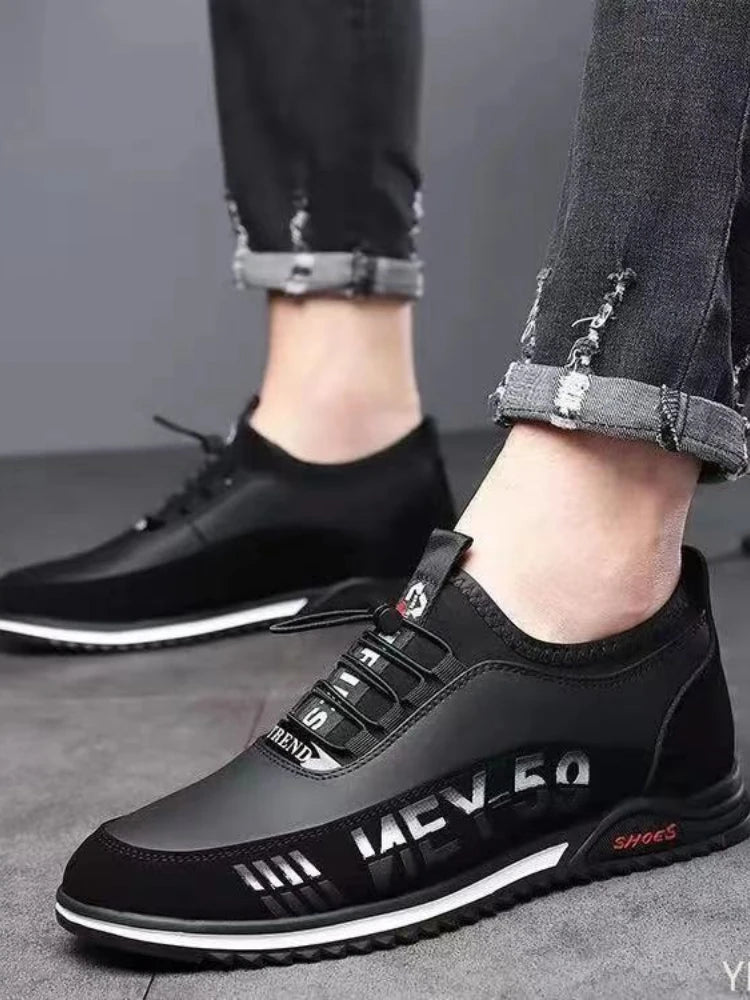 DriveLux 2025 – Men’s Italian Leather Slip-On Loafers