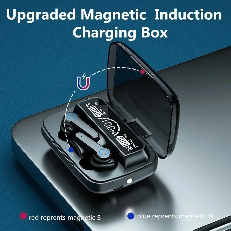 M19 TWS β Smart Touch Bluetooth Earbuds with LED Display