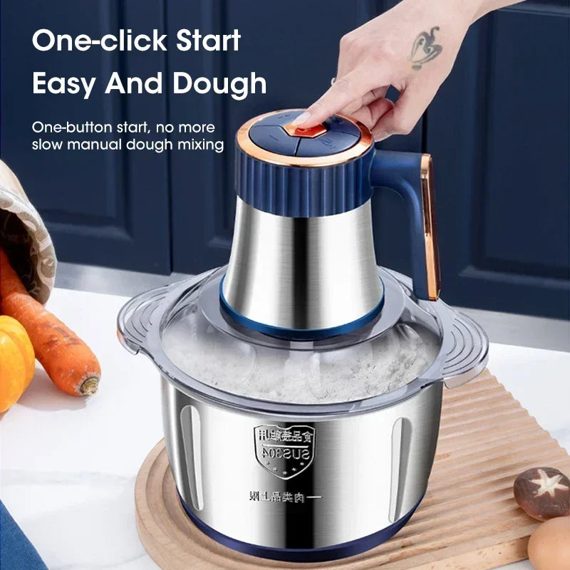 Electric Meat Grinder β 304 Stainless Steel Multifunction Food Chopper & Mincer