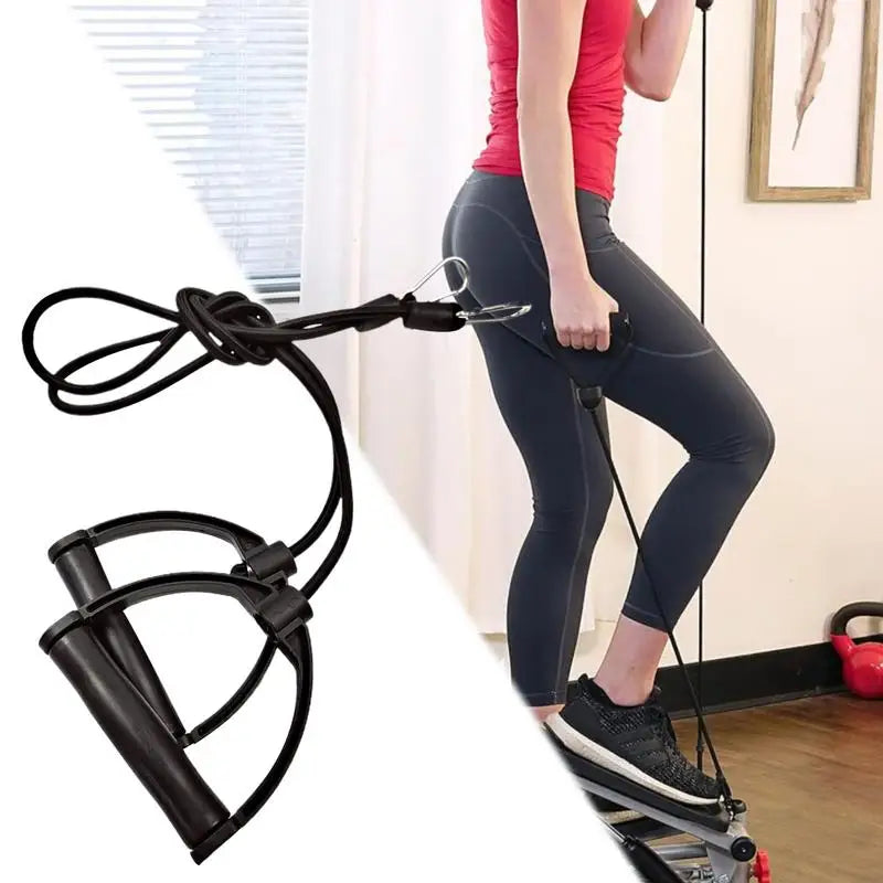Resistance Stepper with Pull Ropes β Full-Body Home Workout Band
