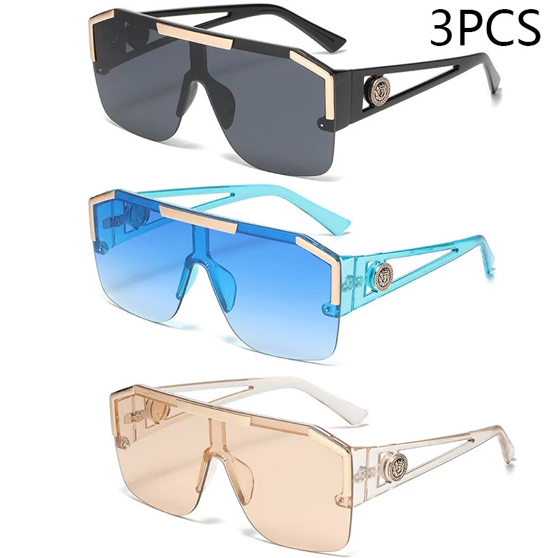 Oversized Square UV400 Sunglasses β Unisex Gradient Sports & Driving Eyewear