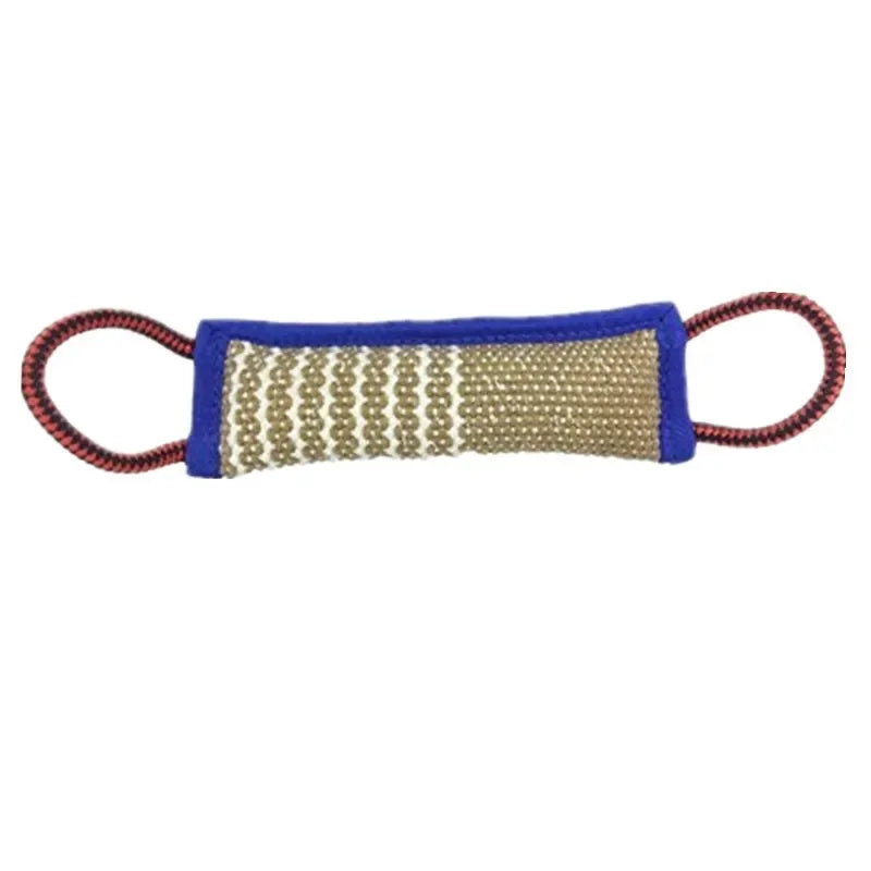 Jute Dog Chew Stick β Training Bite Pillow for Molars & Working Breeds