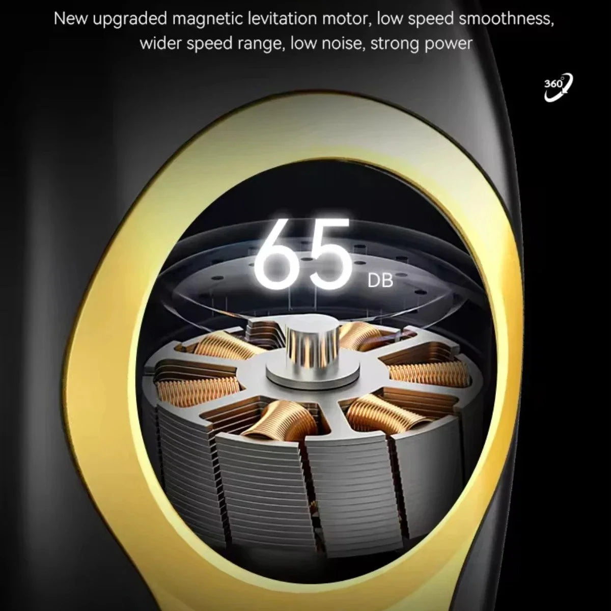 Kemei KM-2373 Magnetic Motor Hair Clipper – Professional Men’s Trimmer with Charging Base
