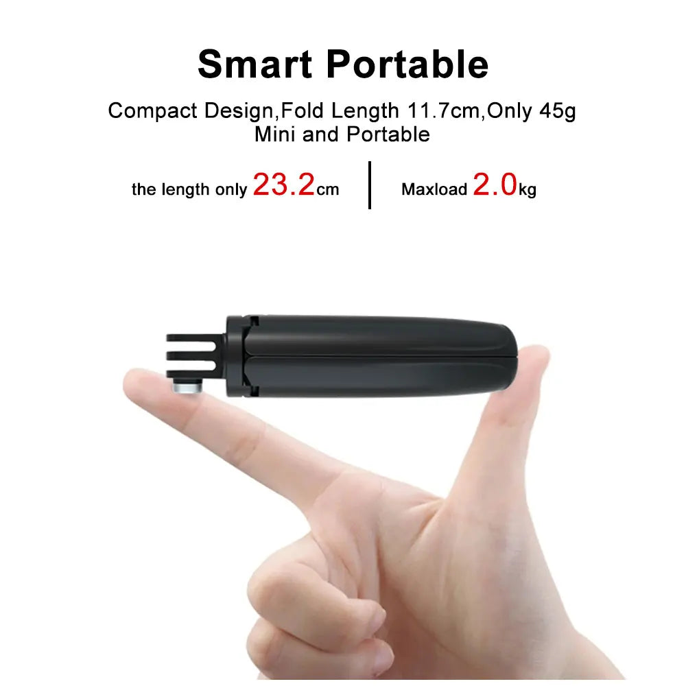 ProGrip – Mini Foldable Vlog Tripod for GoPro & Action Cameras