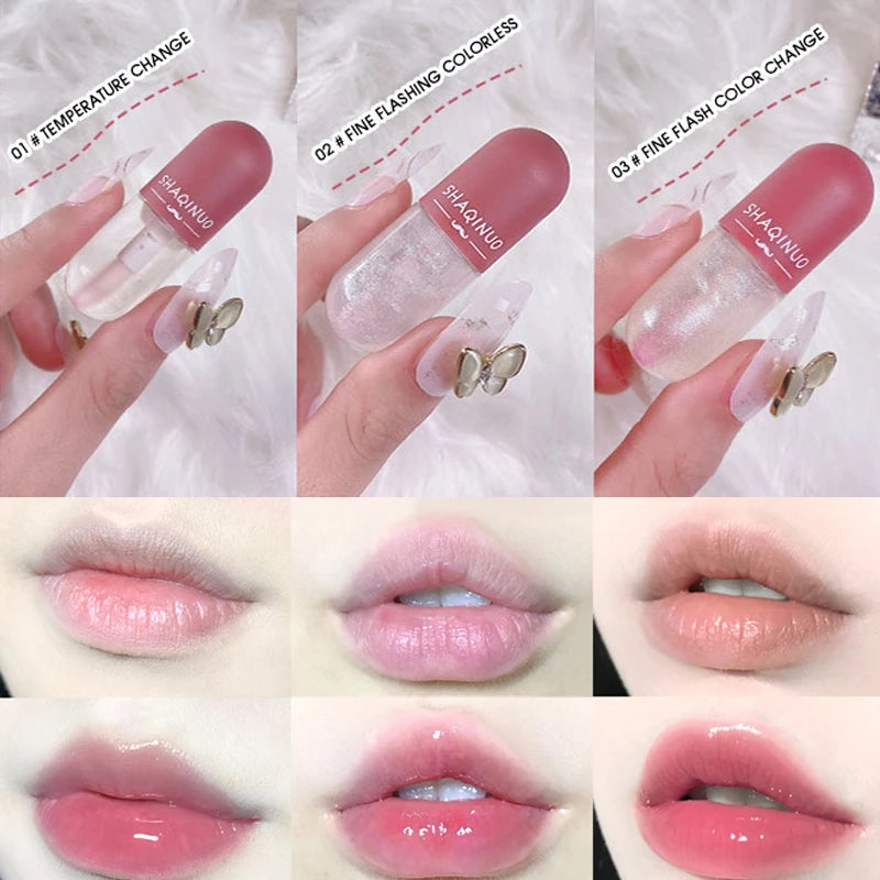 Shuiguang Capsule Lip Honey Kit β Moisturizing Transparent Lip Oil