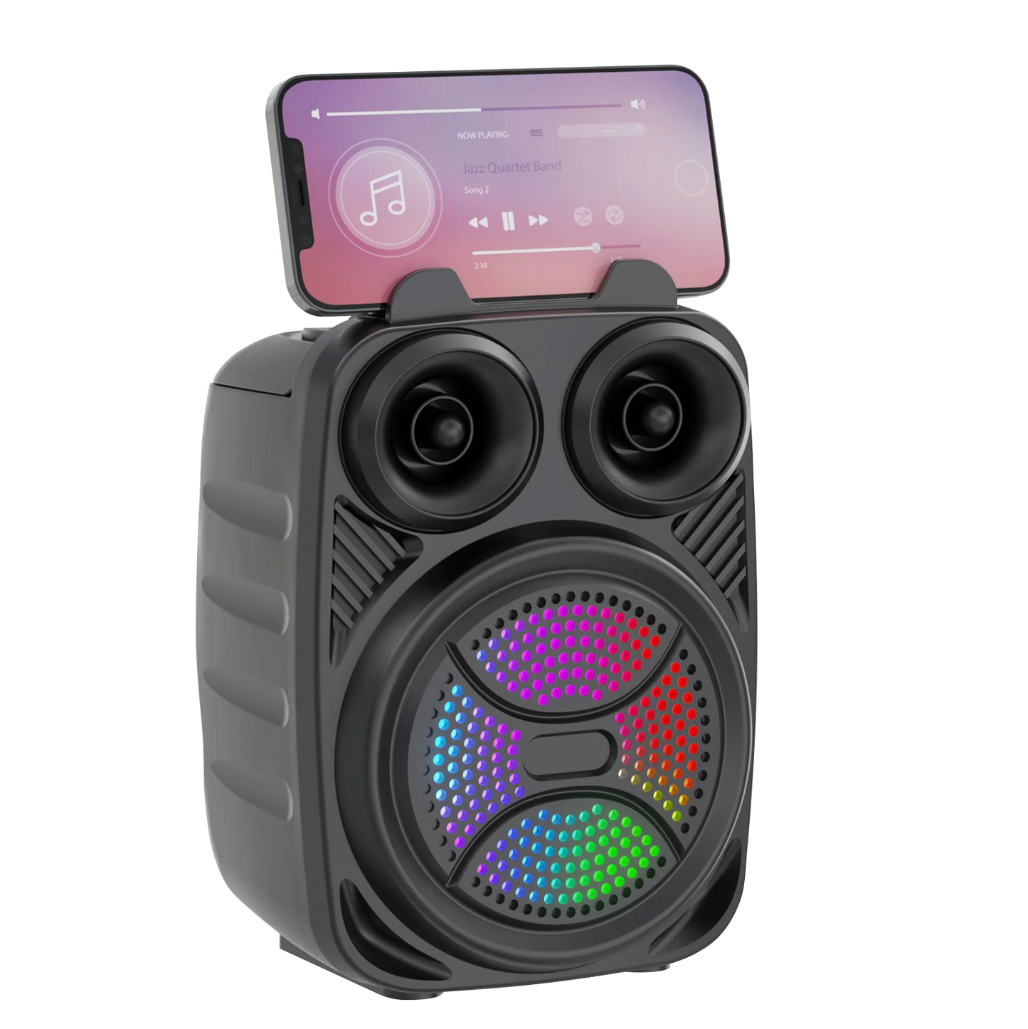 BoomBox 500 β Handheld Bluetooth Speaker with Subwoofer & Karaoke