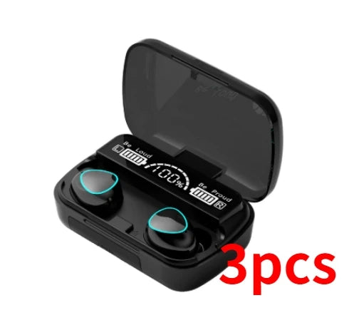 Original M10 Bluetooth Wireless Sports Earbuds – Noise Cancelling with Mic & Speaker