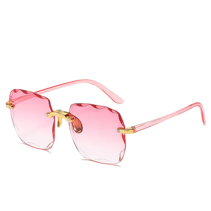 Eleglare β Rimless Gradient Sunglasses for Women