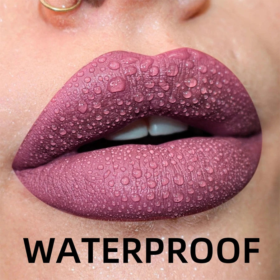 VelvetRush β 19-Color Matte Waterproof Liquid Lipstick Collection