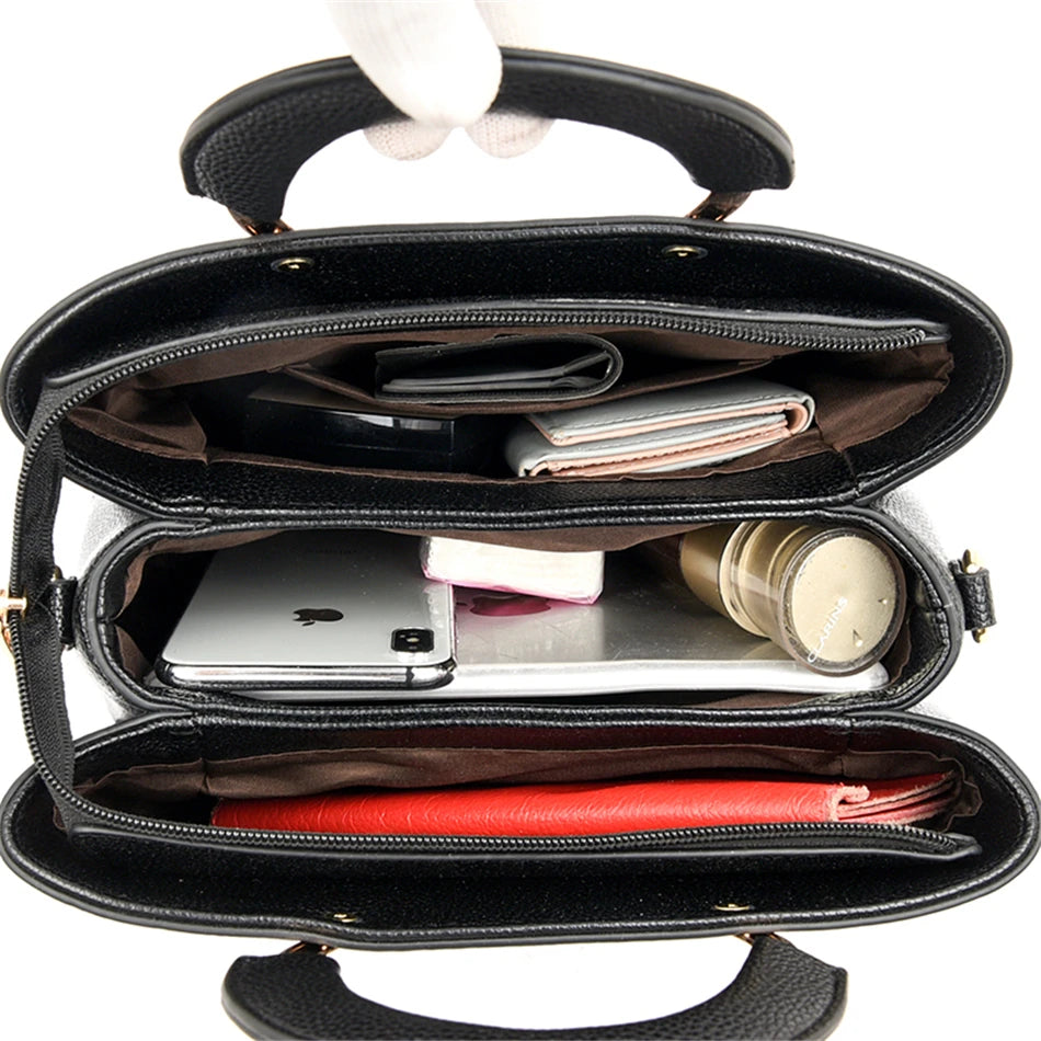 Vanderwah Luxe β 2025 Genuine Leather Designer Tote Bag