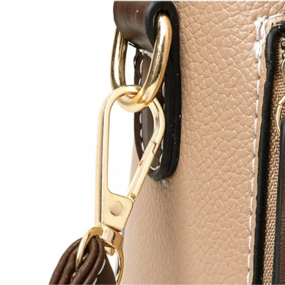 MultiLux β Luxury Multicolor High-Capacity Leather Shoulder Bag