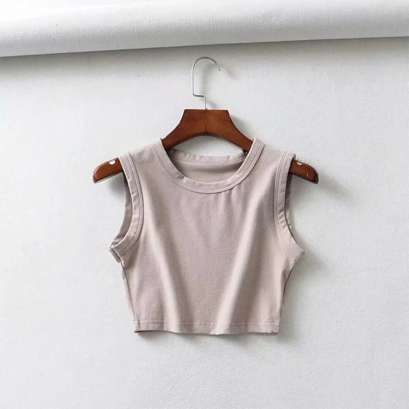Vintage White & Black Crop Tops β Sexy Biker Punk Streetwear