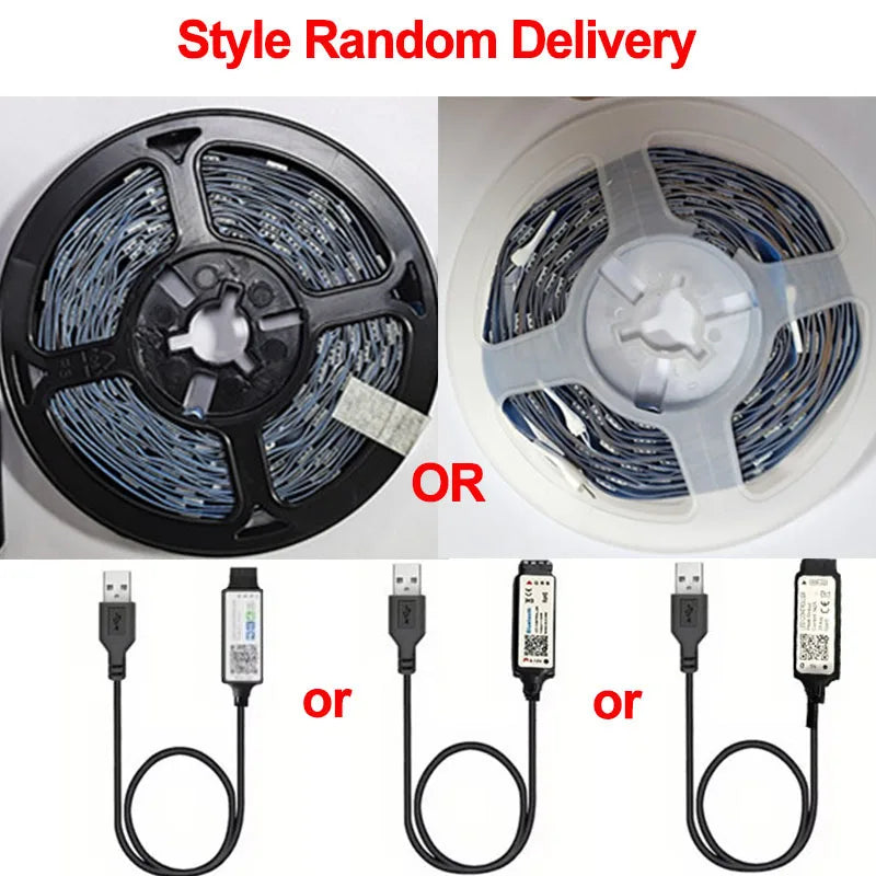 Bluetooth LED Strip Lights – Smart RGB 5050 Tape with APP & Remote Control