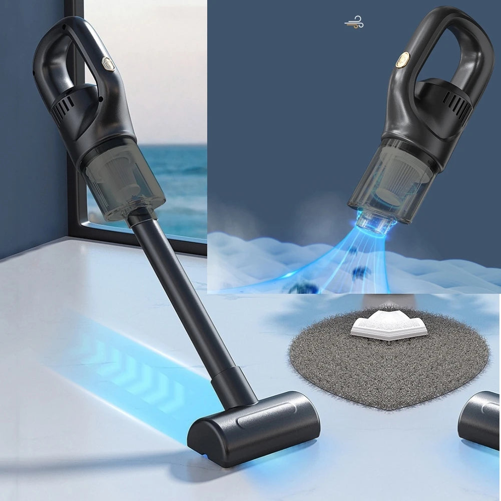 Cordless Handheld Vacuum β 13000Pa Dust Buster with 35,500 RPM Motor for Car & Home