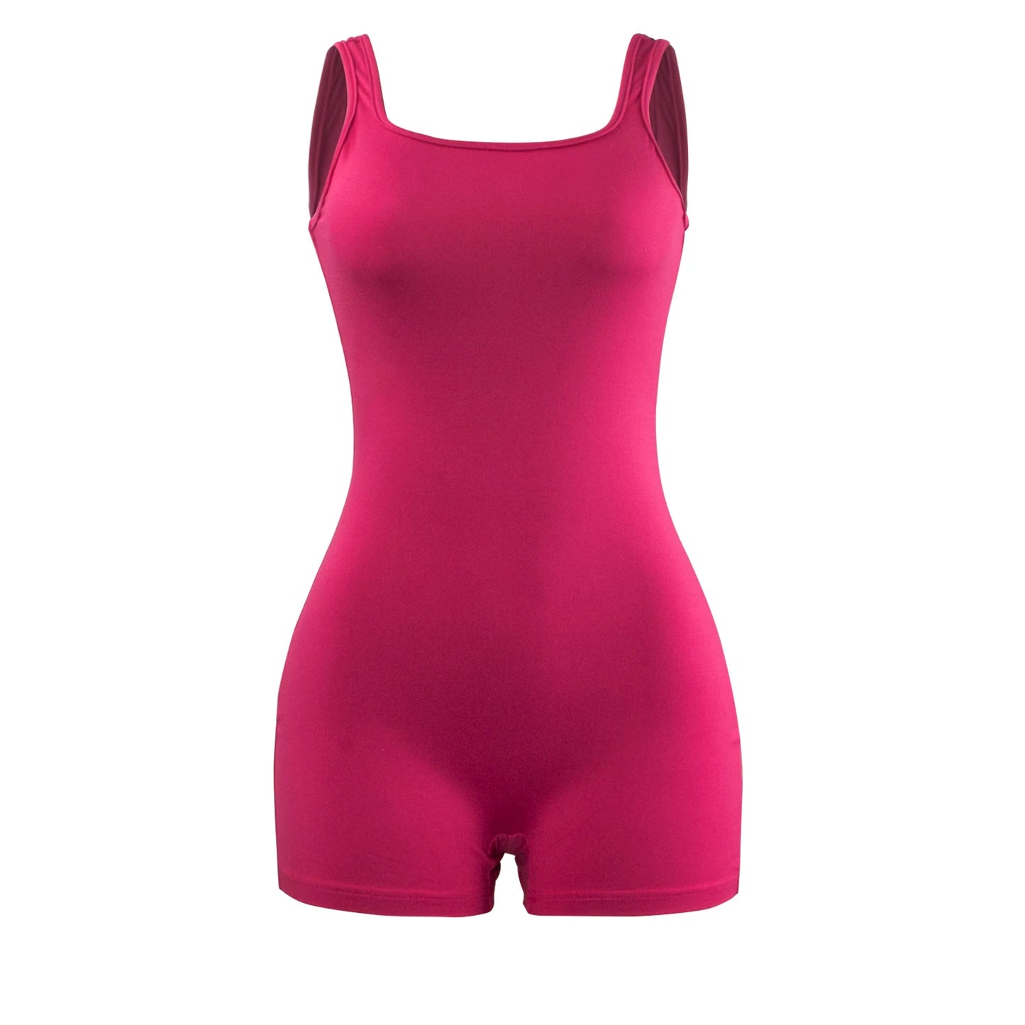 BodyGlow β Women's Backless Halter Romper Bodysuit