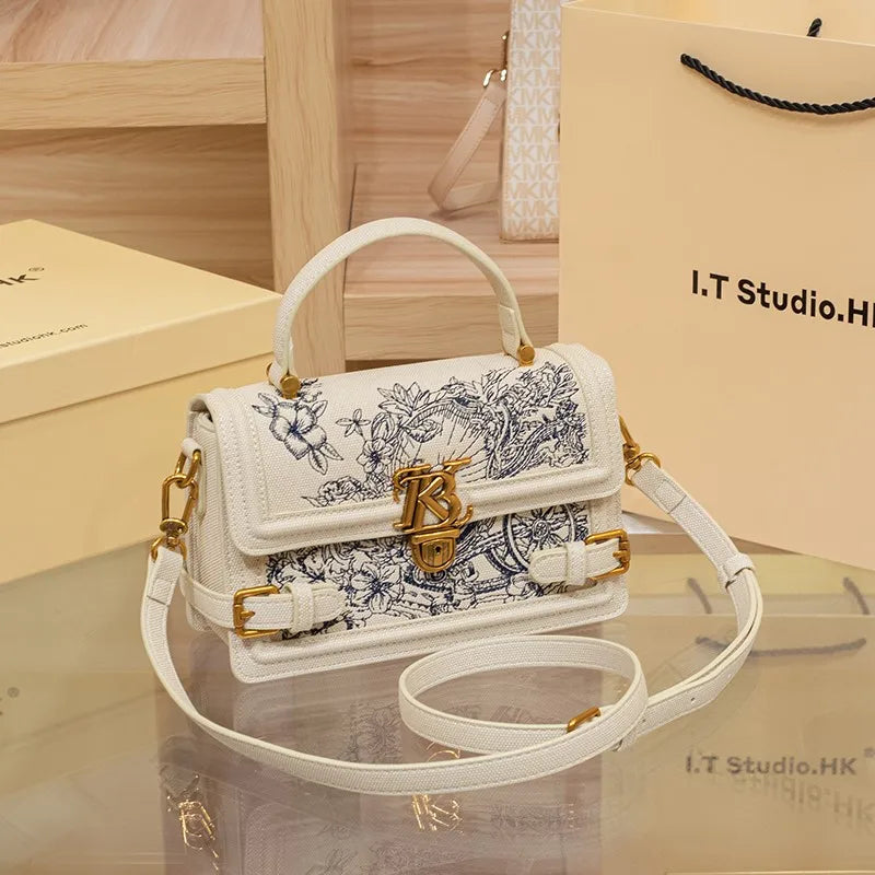 EmbroSquare β 2025 Designer Embroidered Crossbody Bag