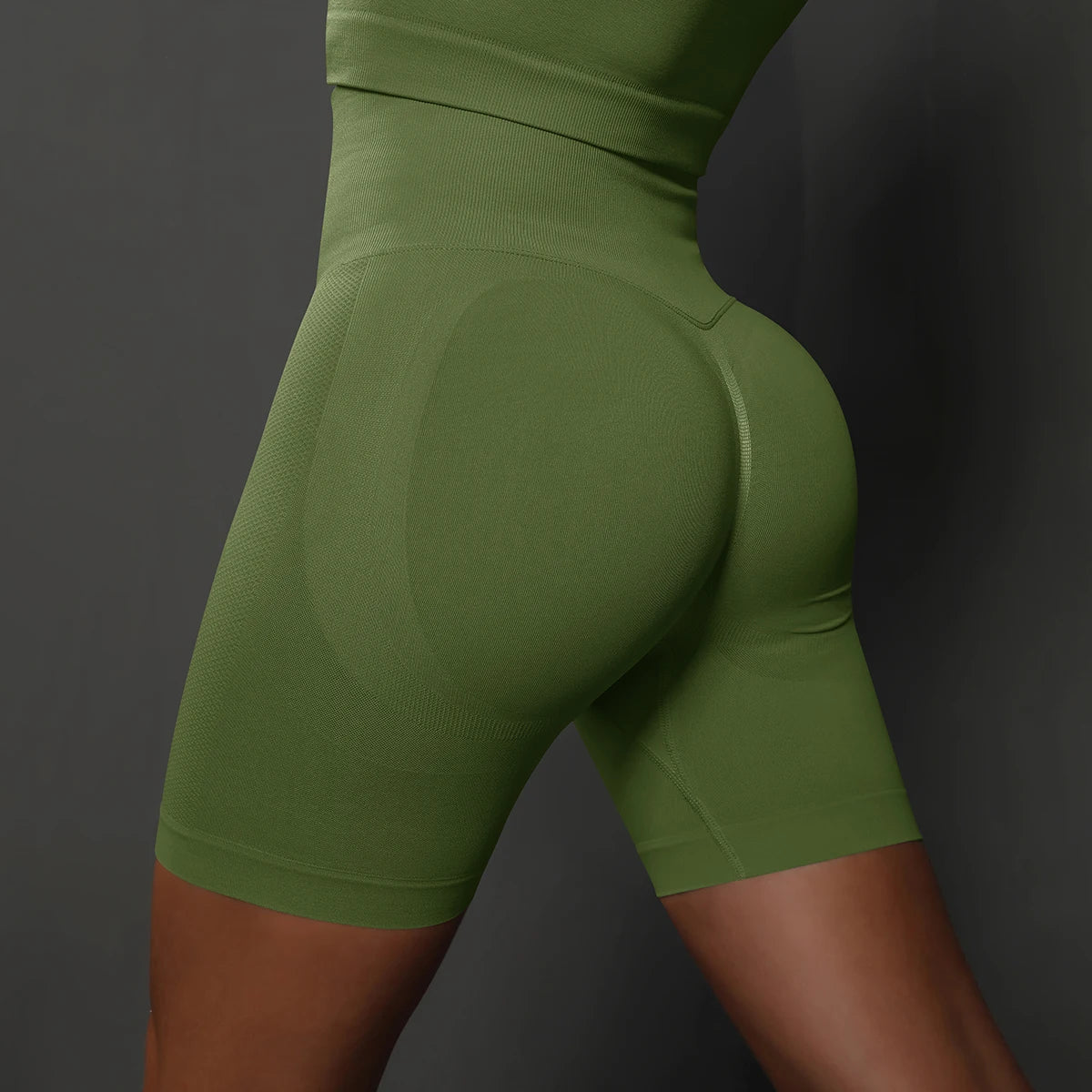 Seamless High Waist Push-Up Yoga Shorts β Sculpting Sportswear for Women