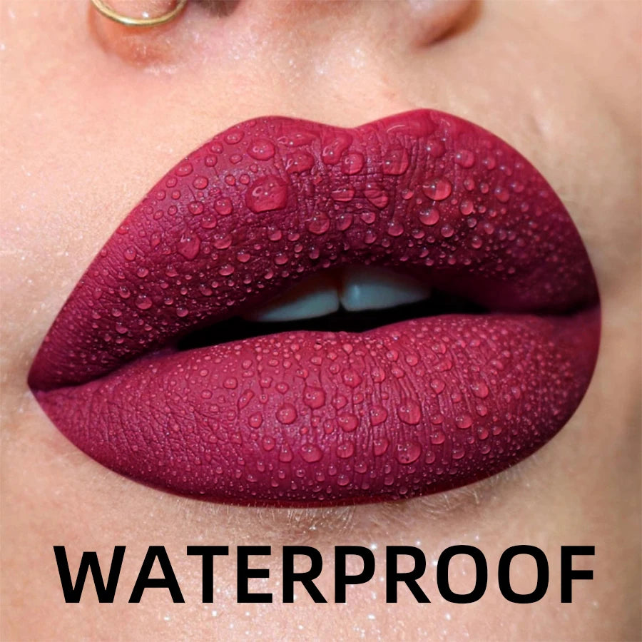 VelvetRush β 19-Color Matte Waterproof Liquid Lipstick Collection