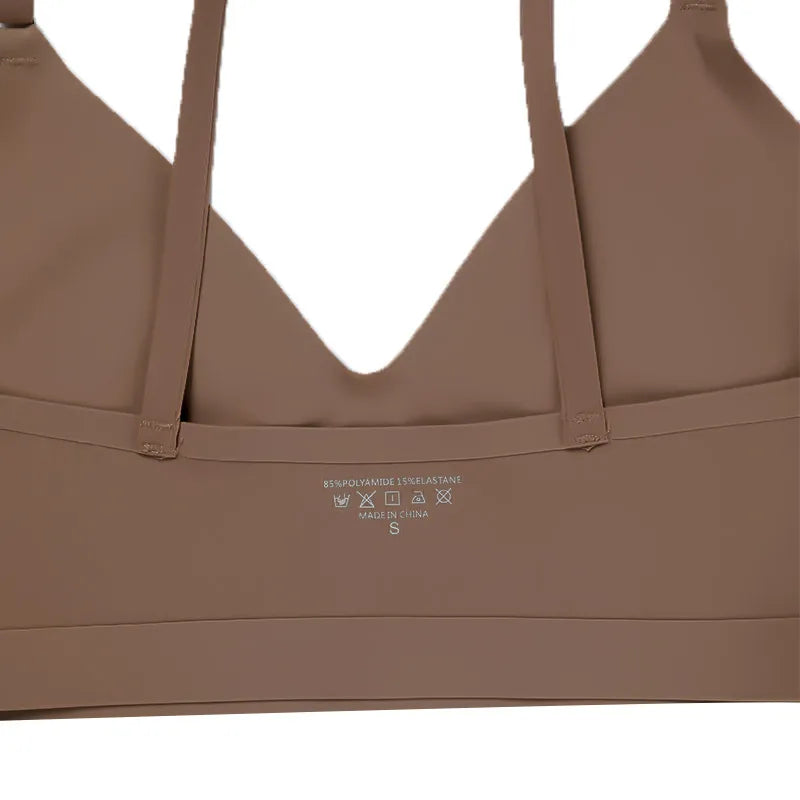 SilkEase β Women's Seamless Ice Silk Bra & Underwear Set