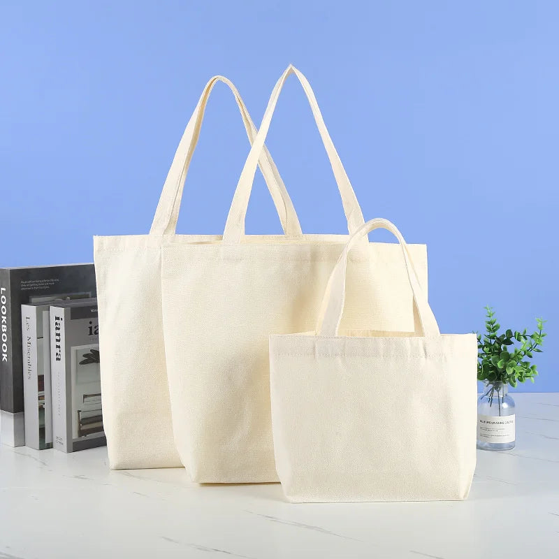 Canvas Tote β Large Eco-Friendly Shopping Bag for DIY Design
