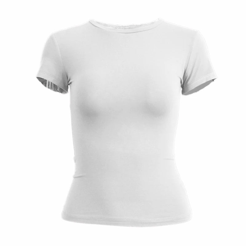 FlexFit Tee – Women’s Slim Fit Knitted Streetwear Top
