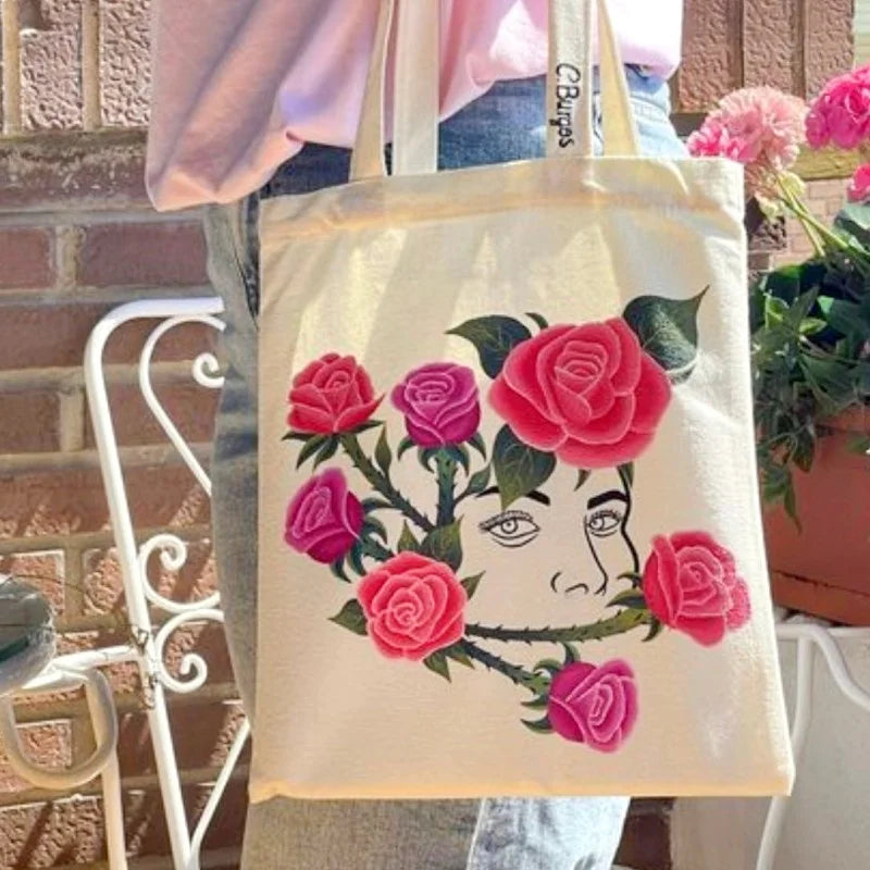 Canvas Tote β Large Eco-Friendly Shopping Bag for DIY Design