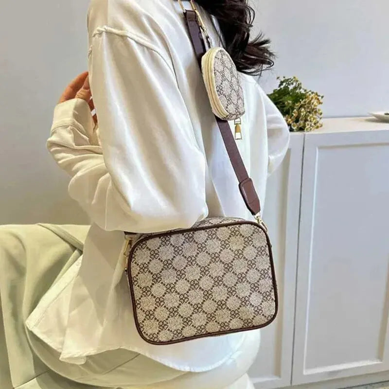 VelviTote – Vintage Soft PU Leather Handbag & Crossbody for Women
