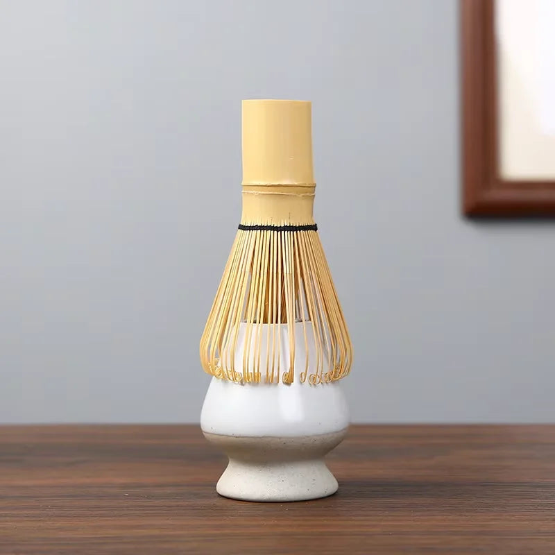 Matcha Holder β Ceramic Stand for Bamboo Whisk & Tea Tools