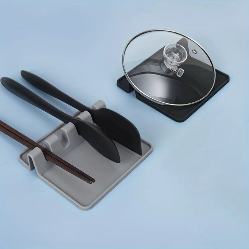 Utensil Rest β Non-Slip Silicone Drying Rack for Kitchen Tools