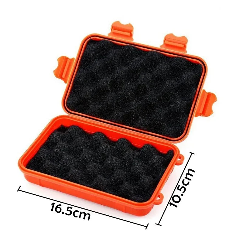 Waterproof Outdoor Survival Storage Box β S/L/XXL Sealed Travel Container