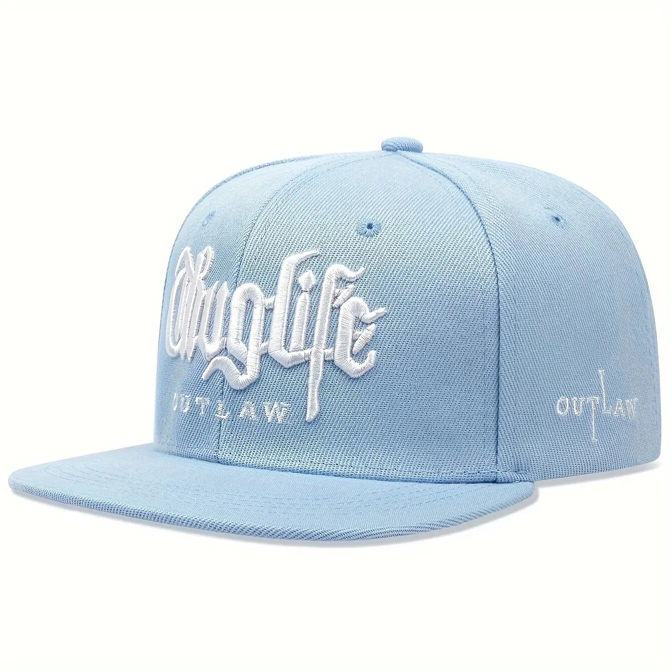 Thug Life Embroidered Snapback Cap β Adjustable Hip-Hop Baseball Hat for Adults