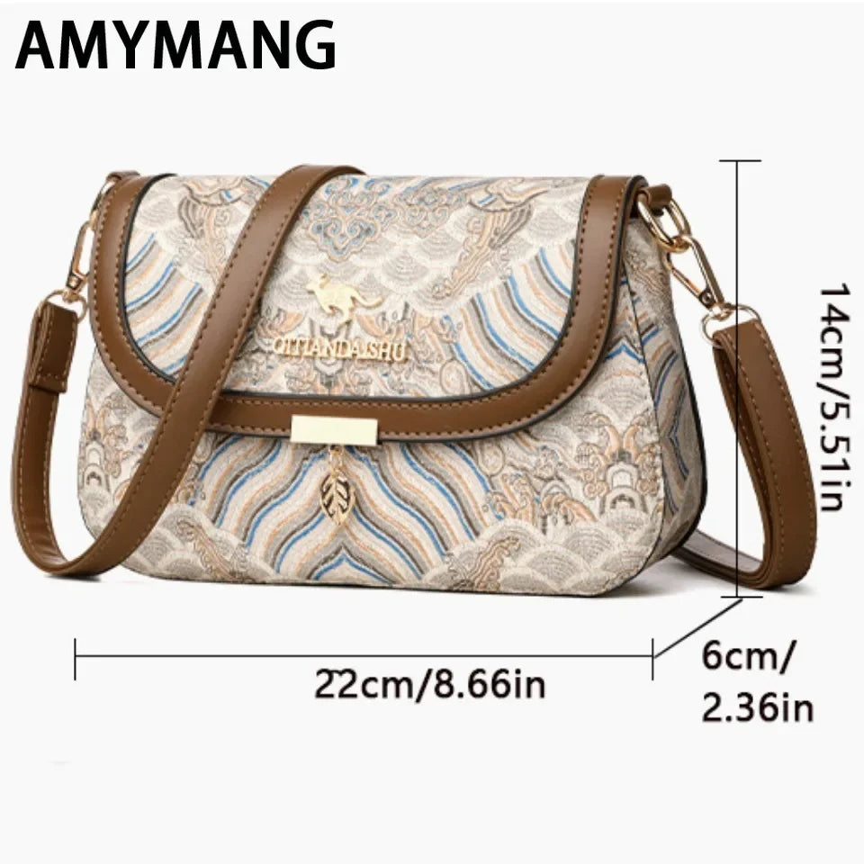EmbroTrend β Luxury Embroidered Soft Leather Crossbody Bag