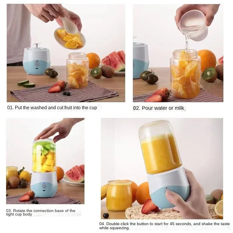Portable USB Rechargeable Blender β Mini Juicer for Shakes, Smoothies & Juices