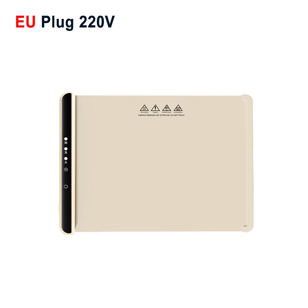 Foldable Electric Warming Tray β Portable Full-Surface Food Warmer Mat