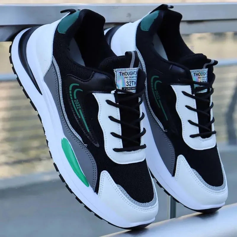 VersaMesh 2025 – Men’s Non-Slip Breathable Sports & Casual Shoes