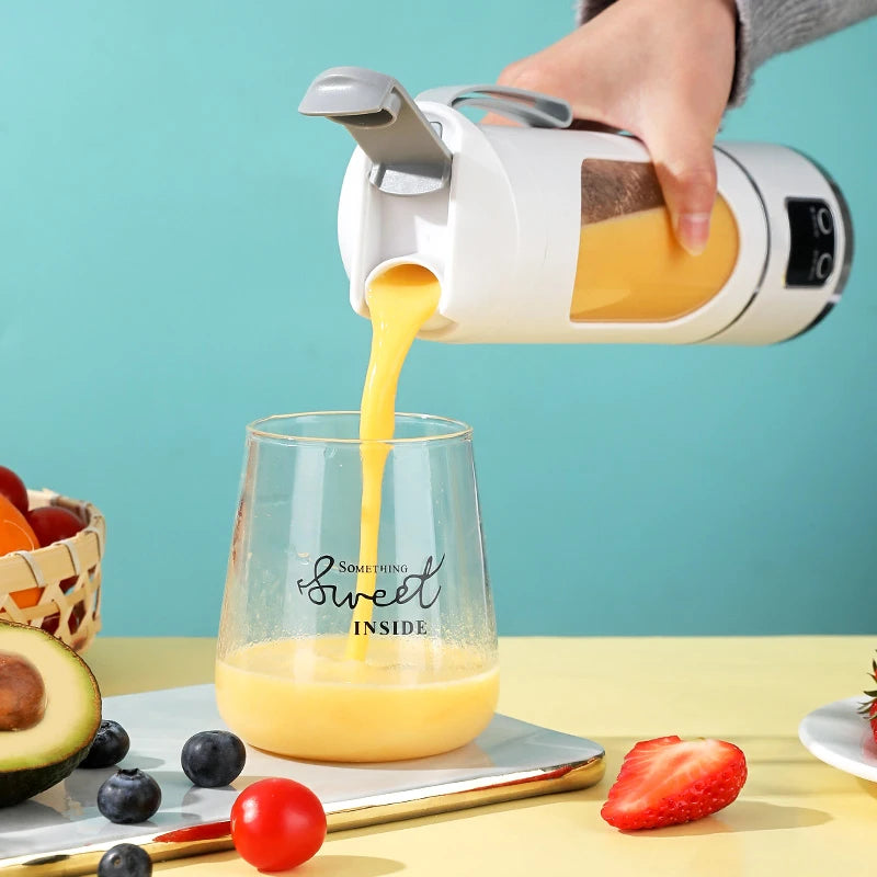 450ml Portable USB Juicer β 12-Blade Mini Blender for Shakes & Smoothies