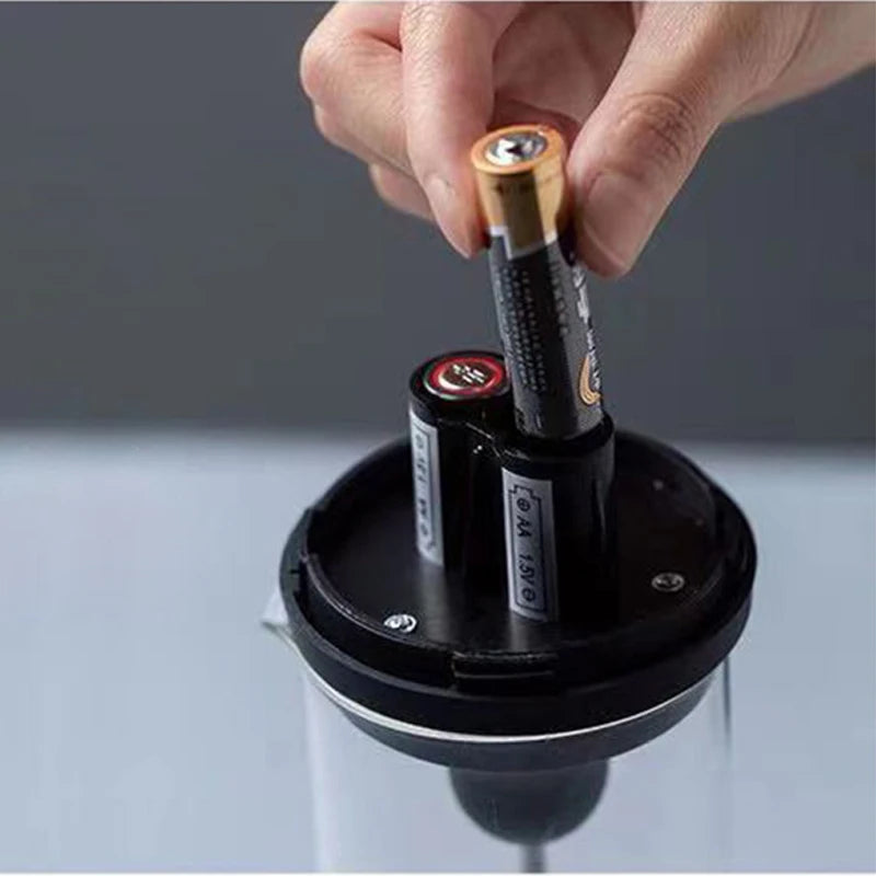 Electric Milk Frother Cup β Portable Battery-Operated Foamer & Coffee Foam Maker