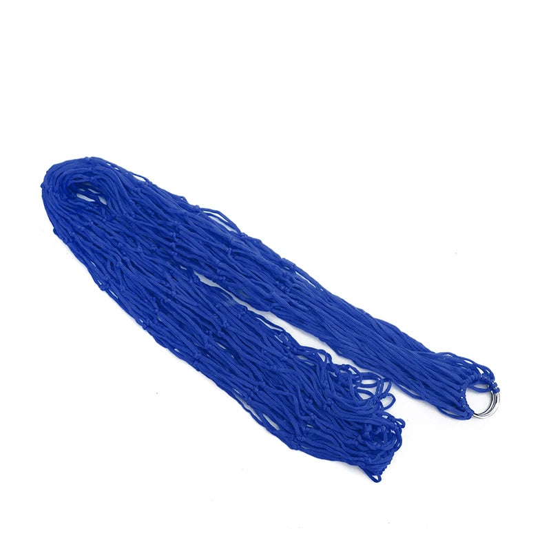 2025 Outdoor Camping Hammock β Lightweight Mesh with Straps & Nylon Rope