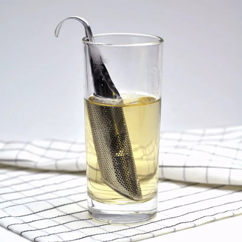 Tea Spoon β Stainless Steel Long Handle Infuser & Filter