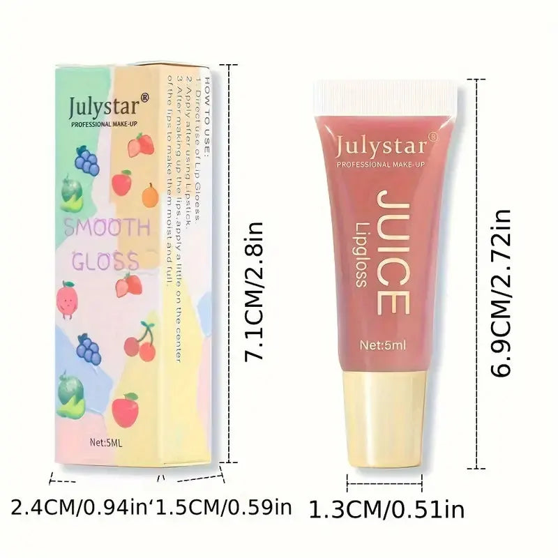 CrystalPout β Jelly Lip Oil Balm with Glass Shine & Fruit Scent