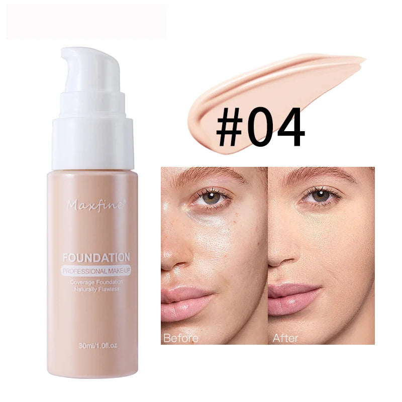 Liquid Foundation & Concealer β Waterproof & Sweat-Resistant