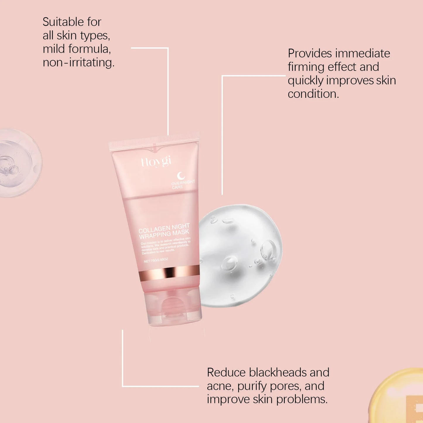 Collagen Mask β Peel-Off Firming & Hydrating Face Treatment